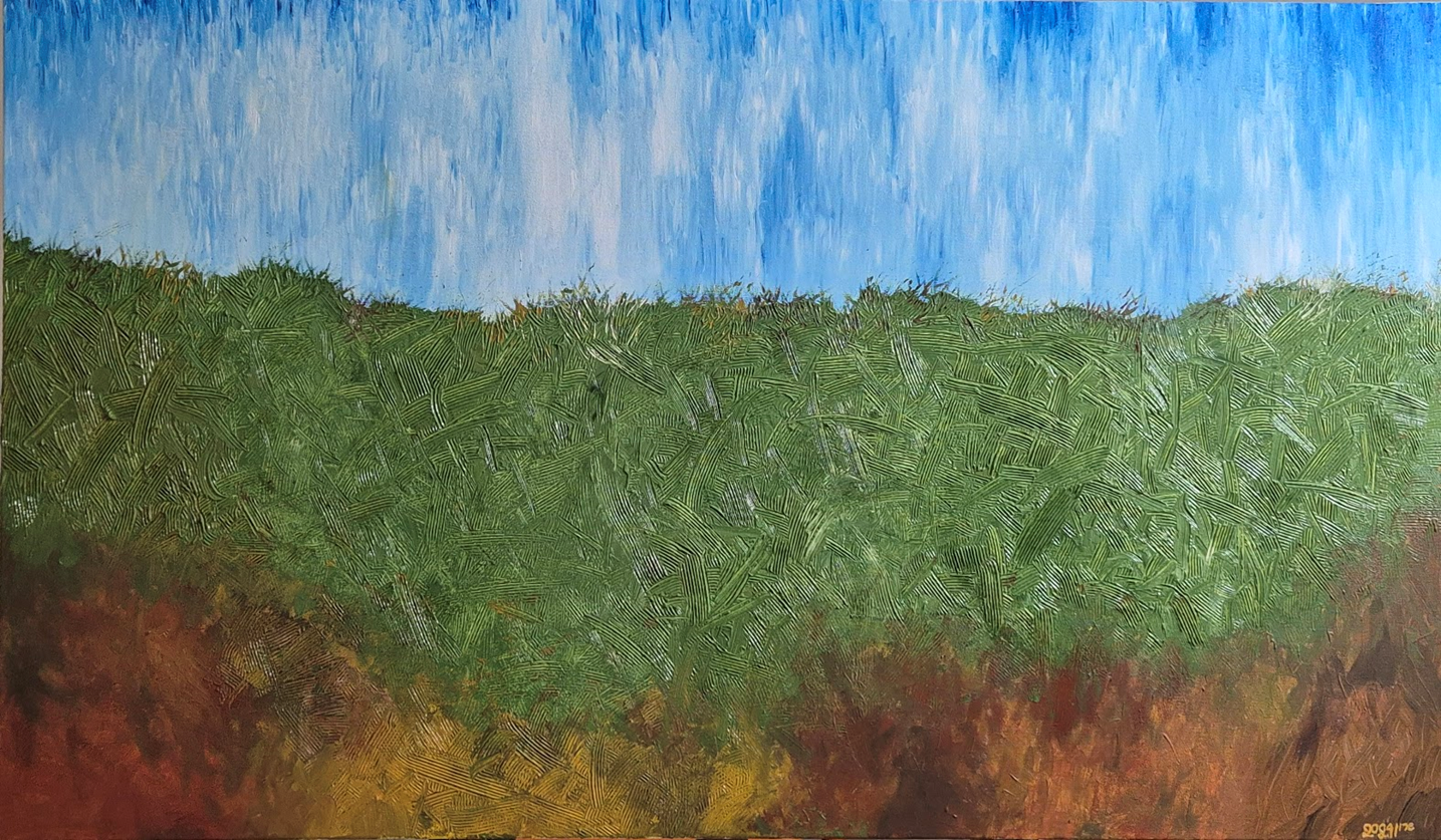 Scenery with Texture 120x80 Acrylic